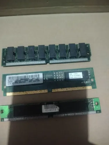 Memória Ram IBM Nec anos 80