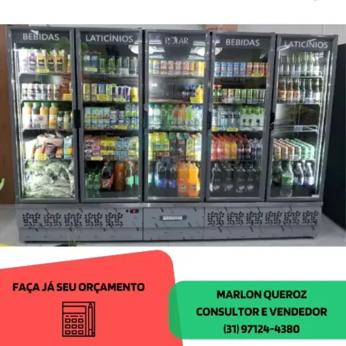 Refrigerador Expositor 5 Portas Polar 220v Novo