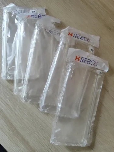 5 Capa transparente para Celular Samsung A03