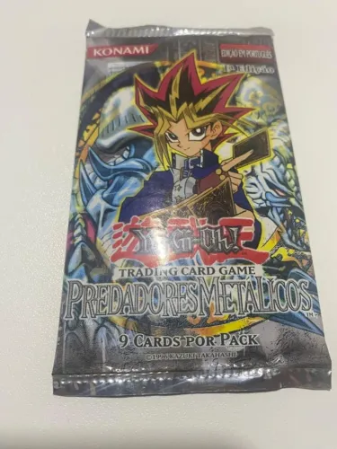 Booster Cartas Yugioh Predadores Metálicos 1° Edição raro Yu-gi-oh