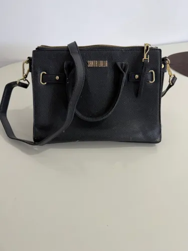 Bolsa preta Santa Lolla 