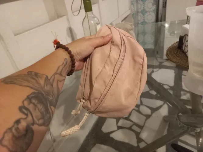 Bolsa Pochete Rosa Claro