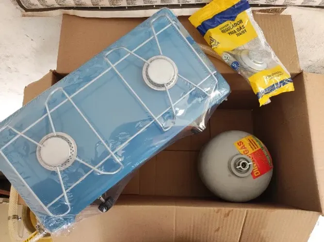 fogão 2 bocas com gás