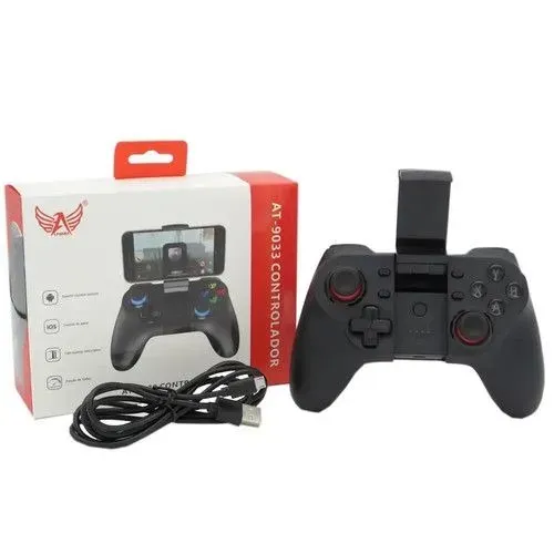 Controle De Joystick Bluetooth Sem Fio Com Suporte Para Celular Android Ios / Smart Tv alt