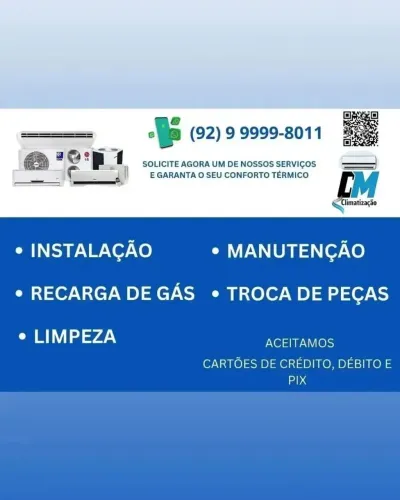 Serviços de climatização