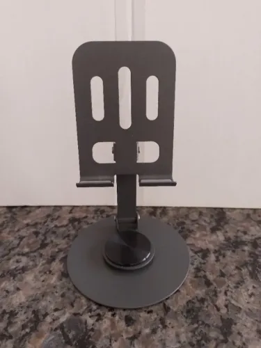 SUPORTE PARA CELULAR / TABLET, EM METAL (NOVO)