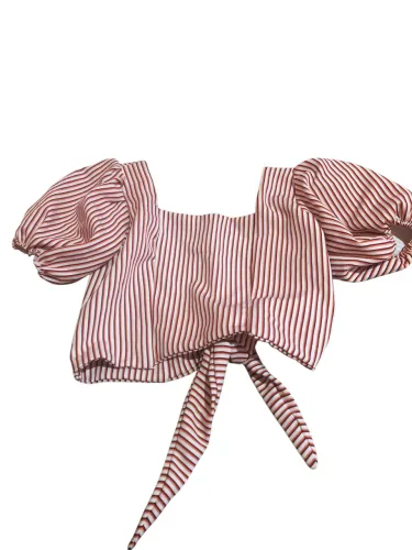 Conjunto novo Croped e short sem etiqueta mas é novo