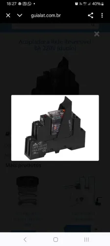 4 peças relé reversível 8A por 100 reais