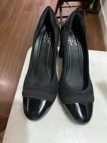 Sapato Preto Mr Cat NOVO