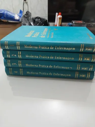 Coleção de Livros Moderna Prática de Enfermagem - Volumes 1, 2, 3 e 4
