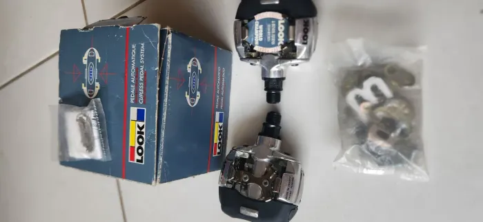 Pedal vintage LOOK S2 Relíquia do MTB (NOVO - NOS)