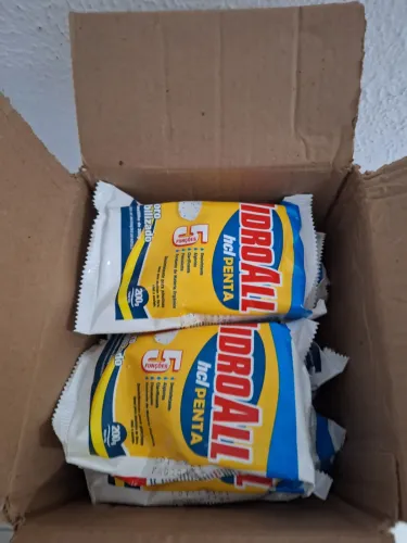 Pastilhas Hidroall hcl PENTA - Limpeza e Desinfecção de Piscinas