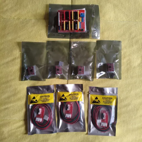 Kit CNC ou Impressora 3D - Controlador + Drivers + Sensores