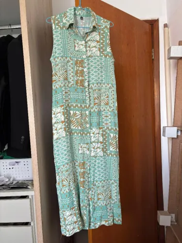 Vestido Longo Estampado