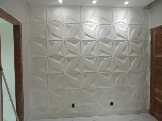 PAREDE 3D DE GESSO 