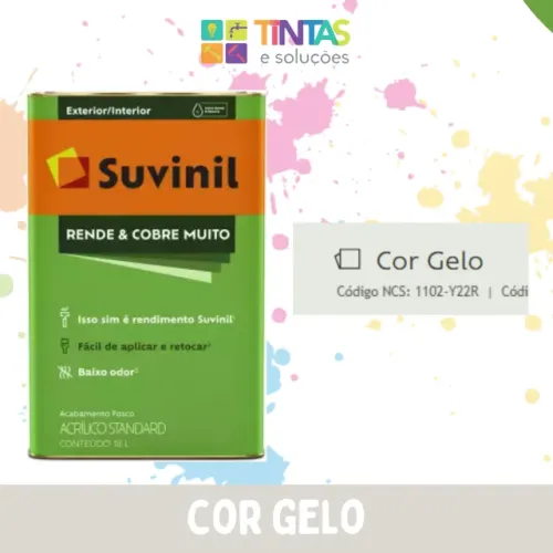 Tinta Suvinil Gelo