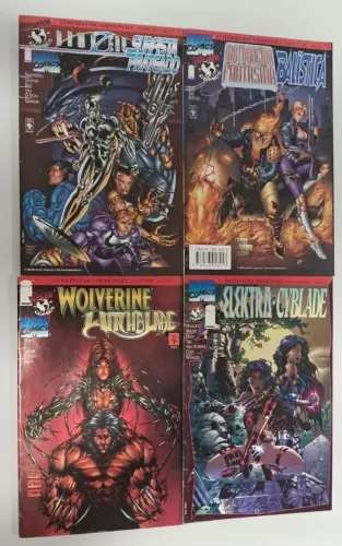 Hqs O Reino do Demônio Marvel - coleção completa