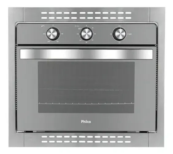 Forno de embutir elétrico Philco 56101041 46L prateado