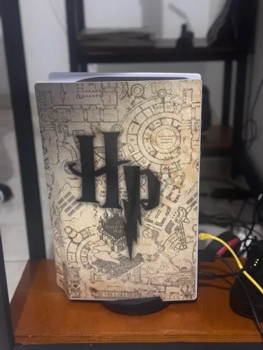 PS5 Fat 825GB + 2 Controles + Caixa | Edição Personalizada Harry Potter
