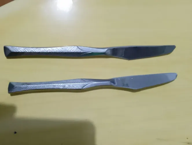 2 Facas Stainless Steel fabricadas Japao