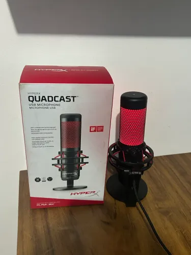 Microfone Hyper X Quadcast