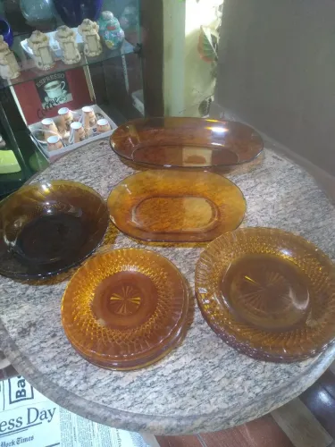 Conjunto de pratos duralex