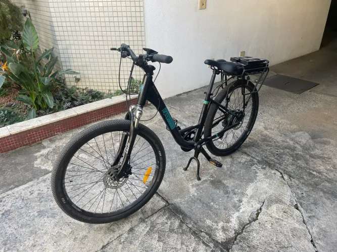 Bicicleta elétrica Caloi 350W nova