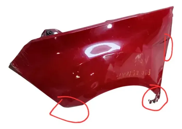 Paralama Esquerdo Ecosport 2013 2014 A 2021 Detalhe
