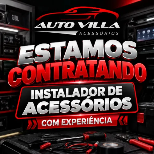 ESTAMOS CONTRATANDO INSTALADOR AUTOMOTIVO