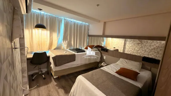 Flat com 1 dormitório, 25 m² - venda por R$ 320.000,00 ou aluguel por R$ 2.375,31 - Aterra