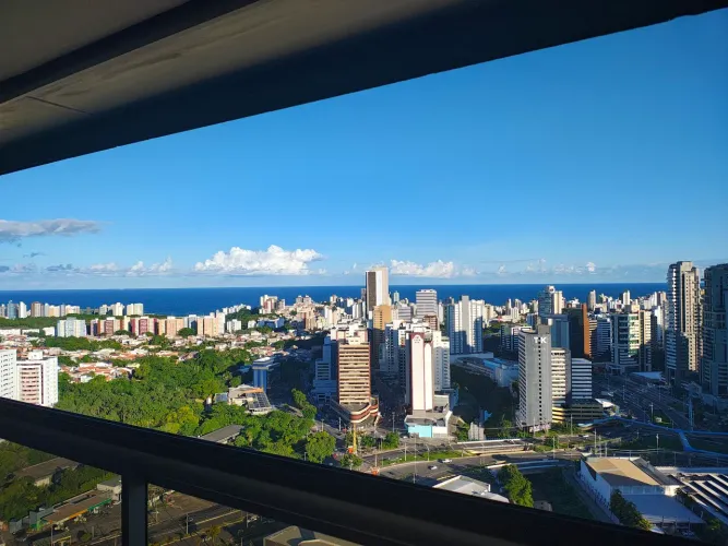 Apartamento, Nascente, Mobiliado, Vista Mar, Caminho das Árvores, Salvador Prime