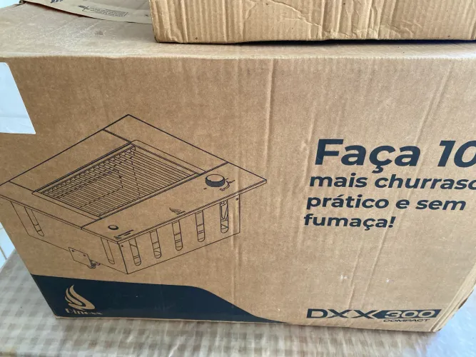 Churrasqueira a gás de embutir