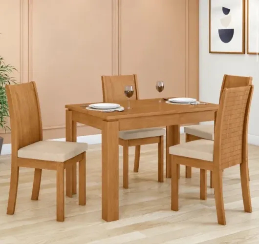 Conjunto de Jantar Belluno 4 Lugares