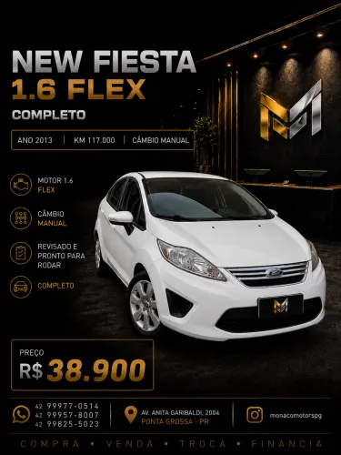 Ford Fiesta Sedan SE 1.6 16V Flex 4P 2013