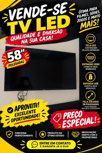 TV 58 POLEGADAS