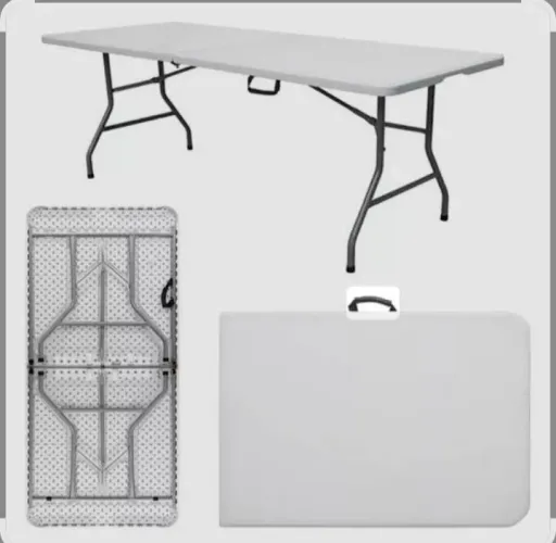 Mesa dobrável estilo mala