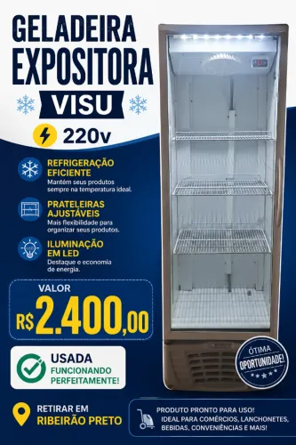  Geladeira Visu Gelopar