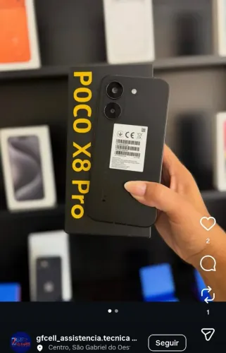 POCO X8 PRO 5G 256/8GB. Novo lacrado com garantia!