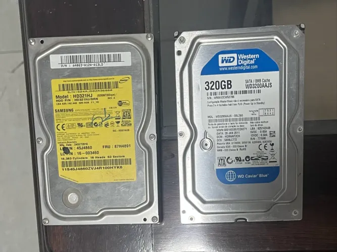 2 HDD 320 GB
