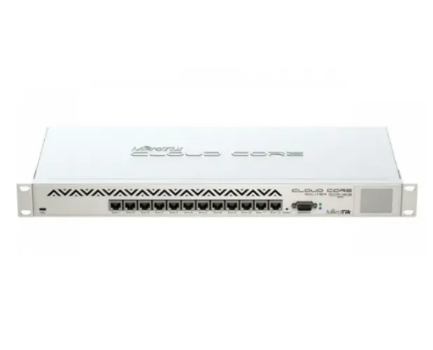 Roteador industrial MikroTik CCR1016-12G 12 portas Gigabit Ethernet