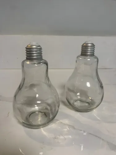 Par de vasos lâmpadas