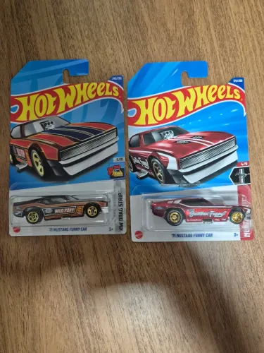 71 Mustang Super T-Hunt e T-Hunt - Hot Wheels