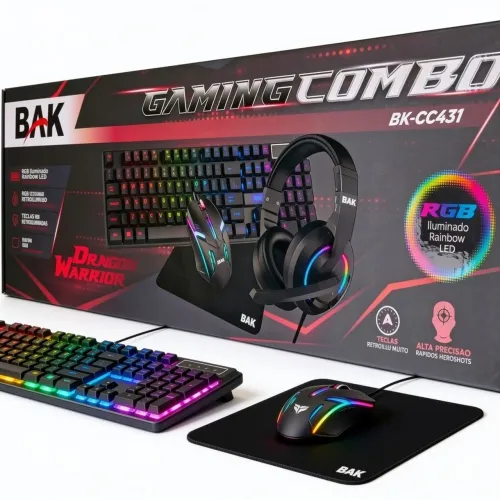 Kit Gamer Mobilador Completo Android, iPhone e PC | Plug & Play + Máximo Desempenho
