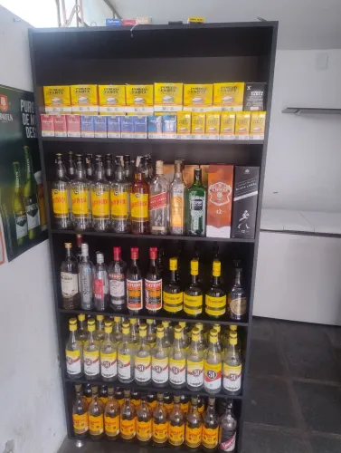 Estante Prateleira Multiuso Mdf Preto