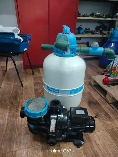 Conjunto Bomba e filtro Sodramar
