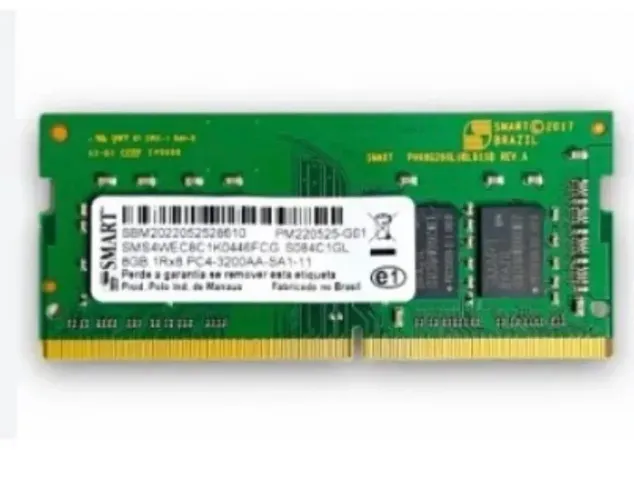 Memória RAM dd4 sodimm 4gb 3000mhz