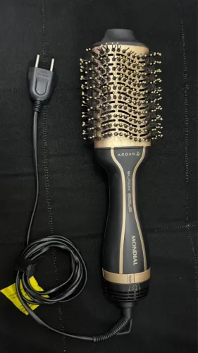 Escova Secadora Mondial Black Gold Argan