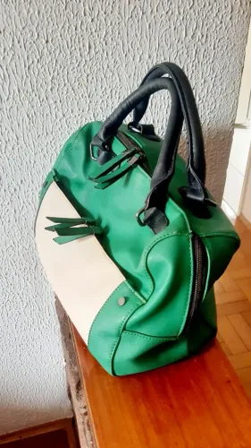 Bolsa Baú Genérica Nylon Lona verde