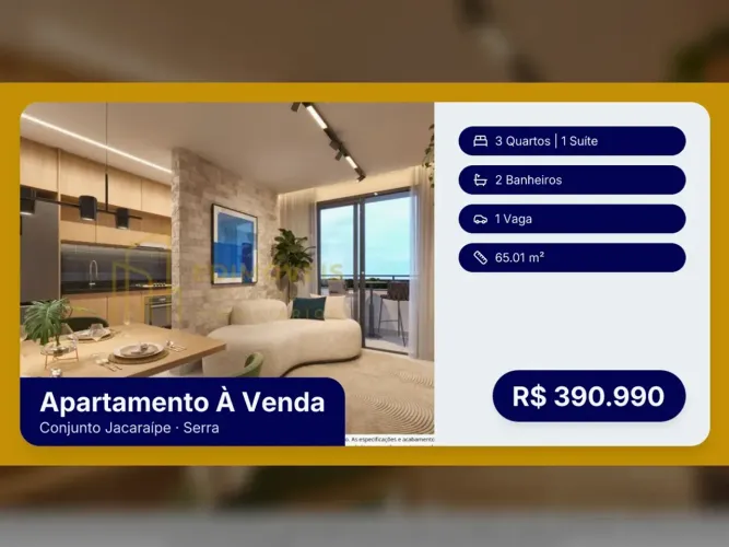 Seu Novo Lar em Conjunto Jacaraípe: Apartamento com Vista Privilegiada!