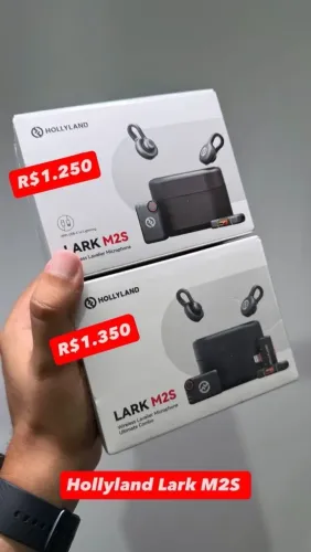 Microfone HollyLand Lark M2S Combo lacrado